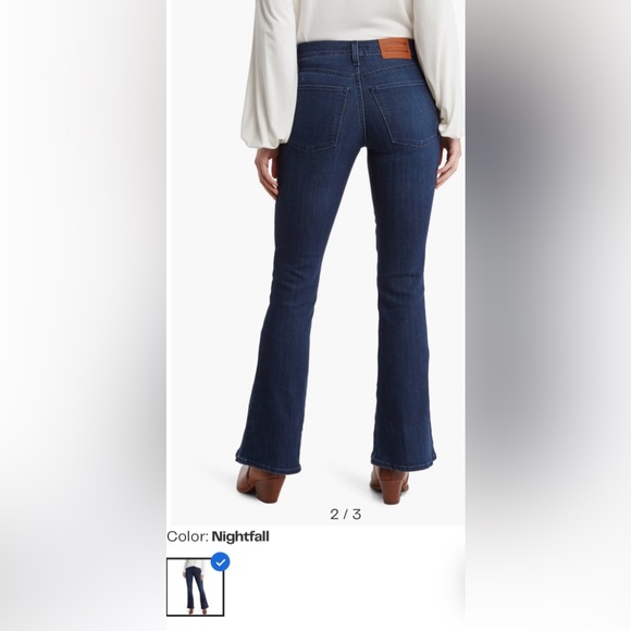 LUCKY Stevie High Waist Flare Leg Jeans. Size 20/35. - Picture 2 of 15